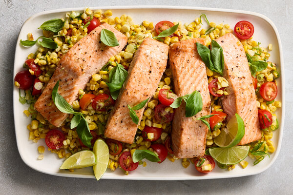 16fd summer 100 salmon with corn and tomato zmbp articlelarge