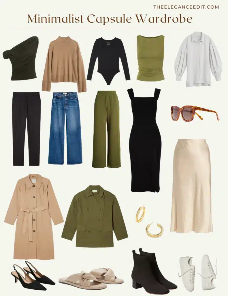 minimalist capsule wardrobe year round 791x1024