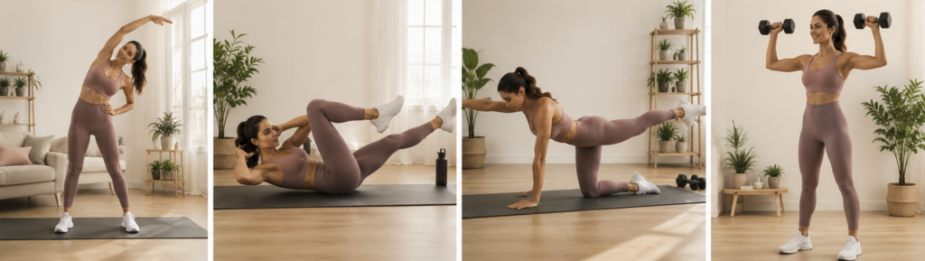 BEGINNER HOME WORKOUT FOR WOMEN: screenshot 2026 07 01 120249