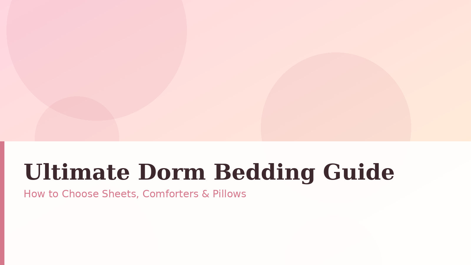 The Ultimate Dorm Bedding Guide: How to Choose Sheets, Comforters & Pillows Word Image 6203 1